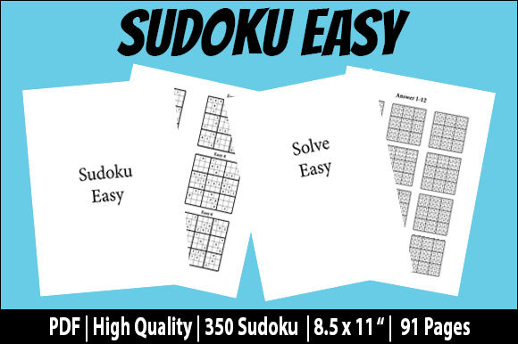 Easy Sudoku Brain Puzzles Game Answers