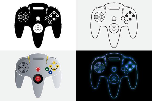 Exploring the Versatility of Game Controller Vector Graphics