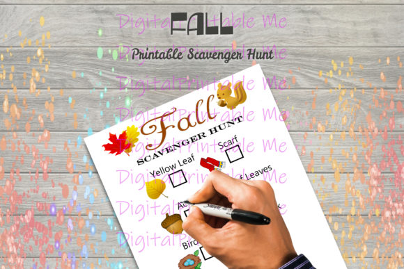 Fall Scavenger Hunt Printable: A Fun and Engaging Kids Game for Autumn Adventures