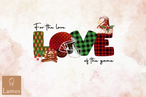 For the Love of the Game Christmas – A Creative Digital Asset for Modern Holiday Projects