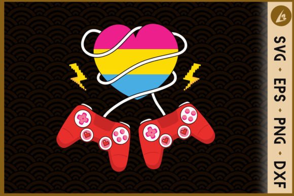 Game Controller Couple Heart LGBT: A Modern Design for Creative Expression