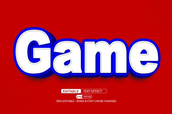 Game Editable Text Effect Vector 3D Style: A Designerβs Best Friend for Dynamic Typography