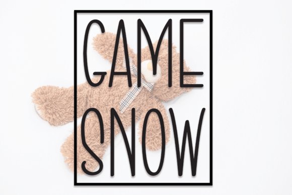 Game Snow: The Handwritten Font That Brings Personality to Every Project