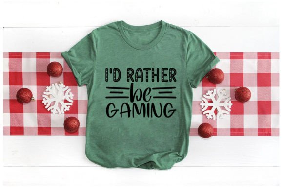 Game SVG Design: I'd Rather Be Gaming – Creative Assets for Gamers and Makers