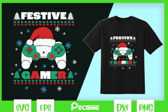 How the Festive Gamer Game Controller Christmas Design is Capturing the Creative and Consumer Markets