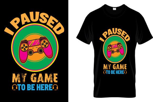 I PAUSED MY GAME to ..T-SHIRT DESIGN: A Creative Workflow Tool for Print-on-Demand and Custom Apparel