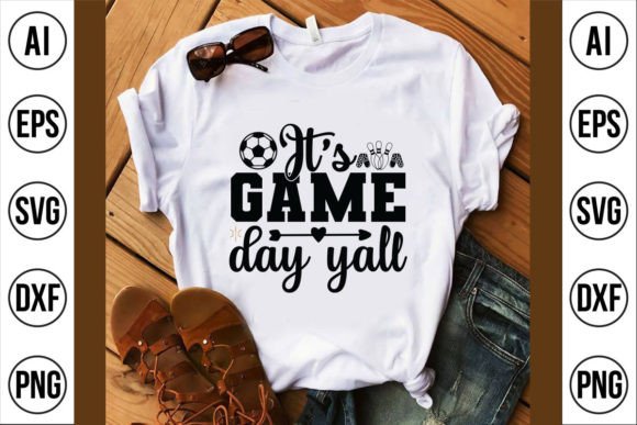 It's Game Day Yall – A Versatile Design Resource for Print and Digital Use