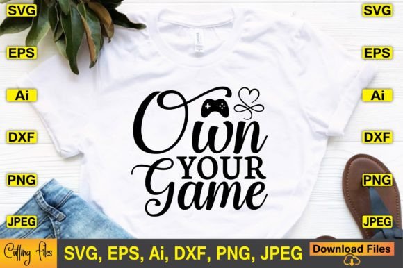 Own Your Game SVG Design: Creative Possibilities Unleashed