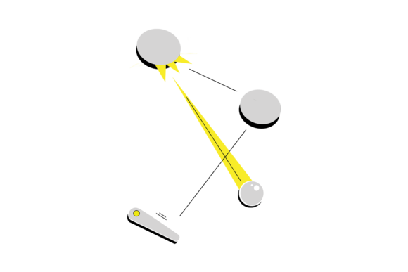 Pinball Flipper Game Illustration: A Playful Tool for Creativity and Communication