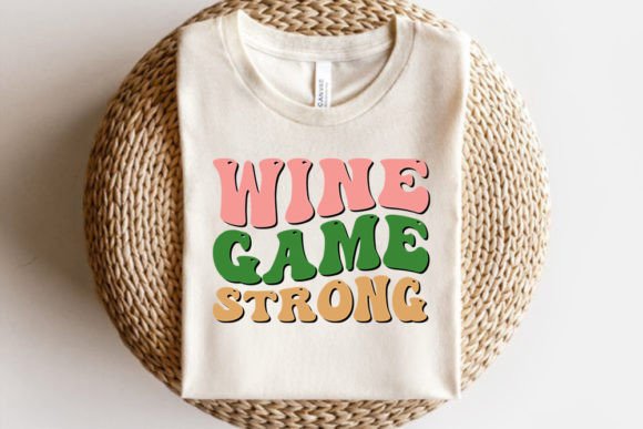 Retro Mom Life SVG Design: Wine Game – A Creative Must-Have for Crafters and Makers