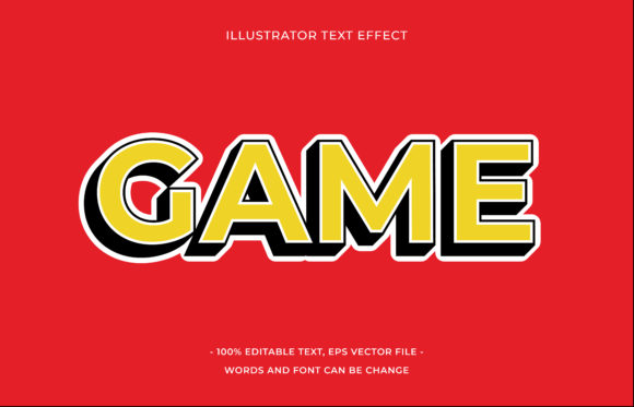 Text Effect Editable – Game: A Flexible Design Tool Done Right