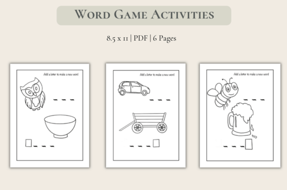 Unlocking Creativity and Learning: The Power of 15 Fun Letter Word Game Worksheets
